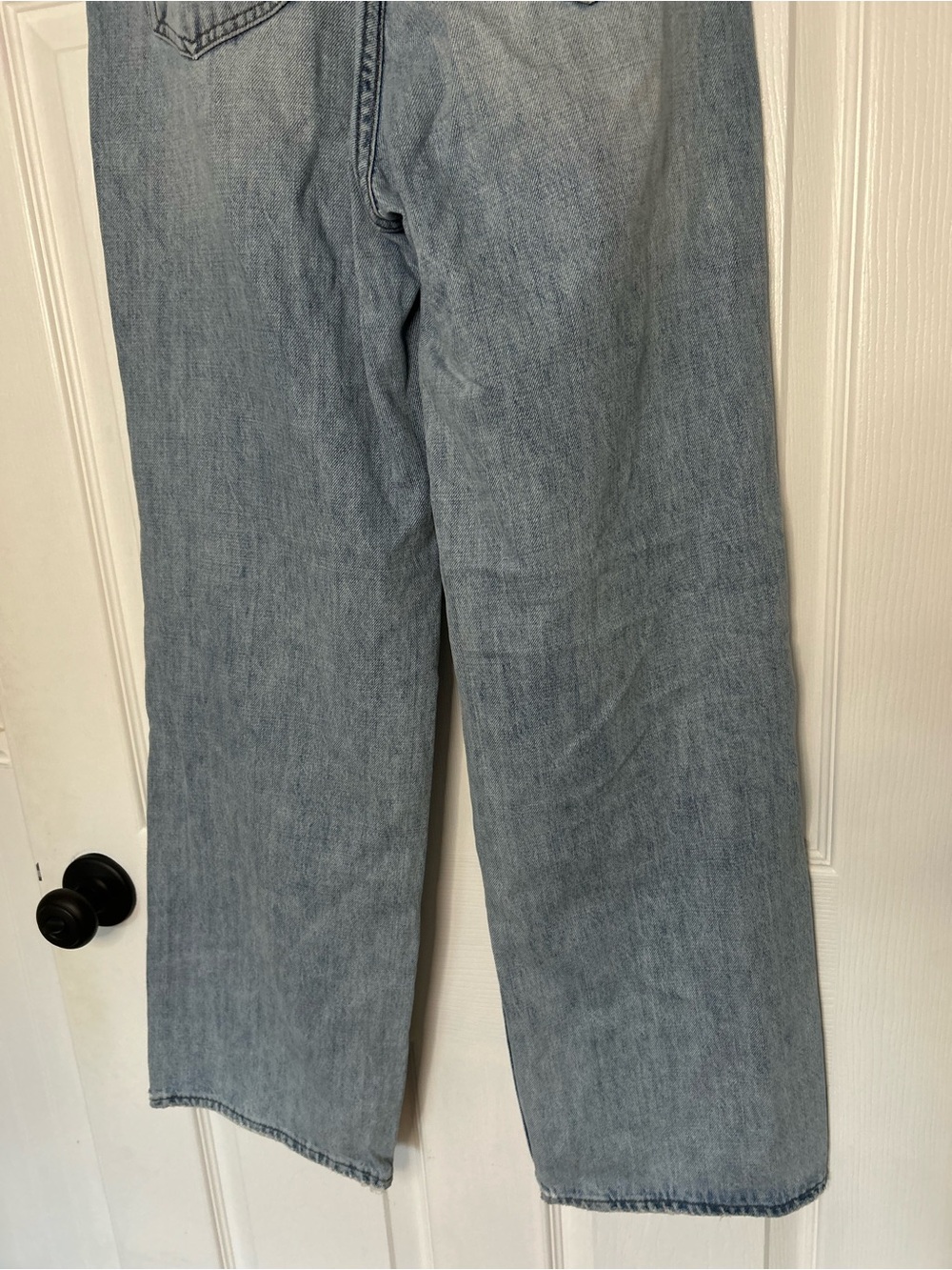 Pistola Bobbie Wide Leg Crossover Jeans - Picture 14 of 16